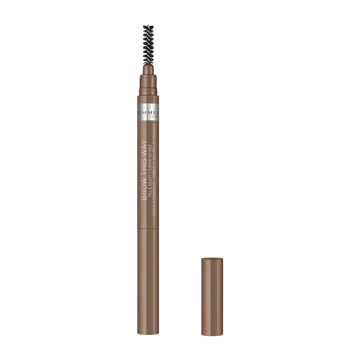 Retractable soft blonde eyebrow pencil with spoolie, 0.25 g, Unisex