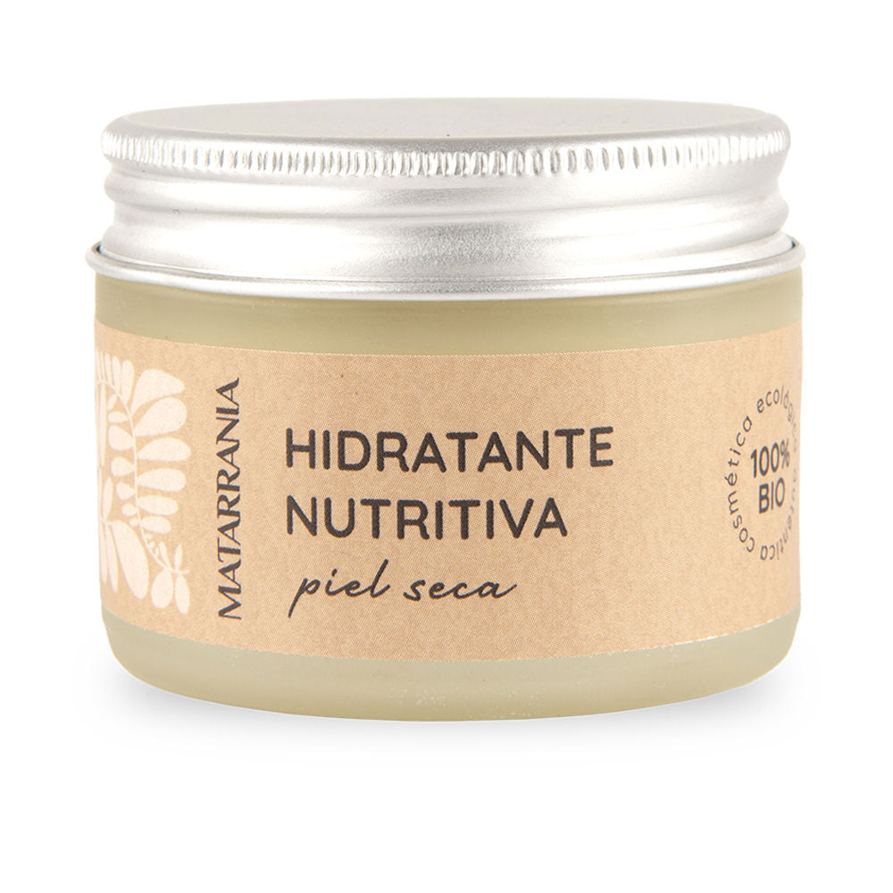 Small 30 ml jar of nourishing olive and shea face balm for dry Unisex skin