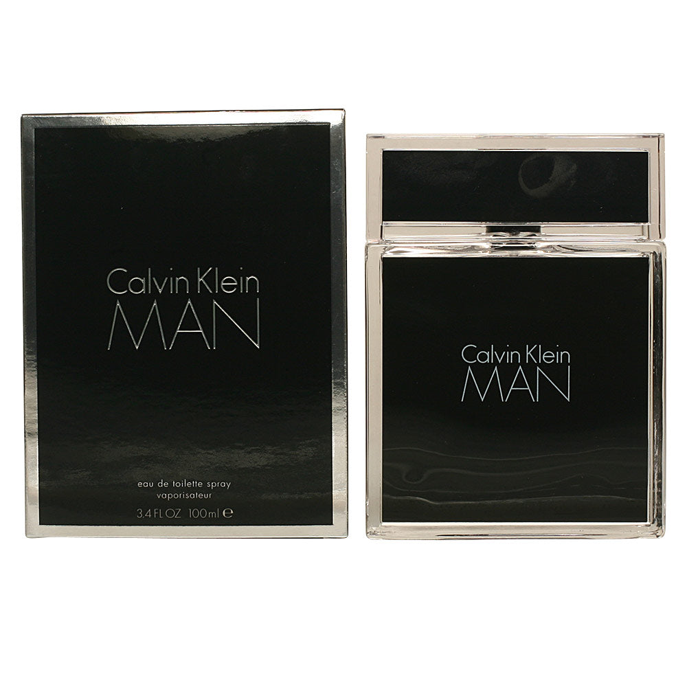Matte black square bottle of woody-spiced Eau de Toilette, 50 ml for Man