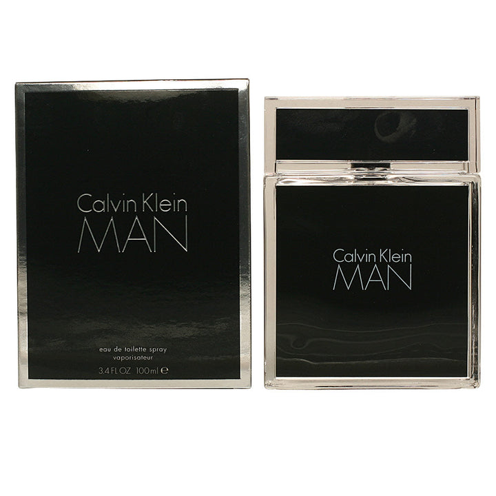 Matte black square bottle of woody-spiced Eau de Toilette, 50 ml for Man