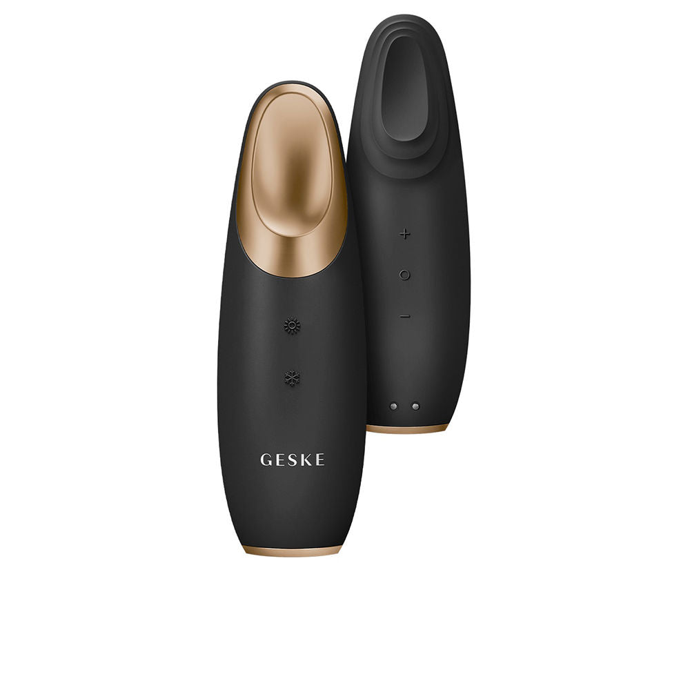 Black compact Warm & Cool Eye Energizer device, app-guided, Unisex