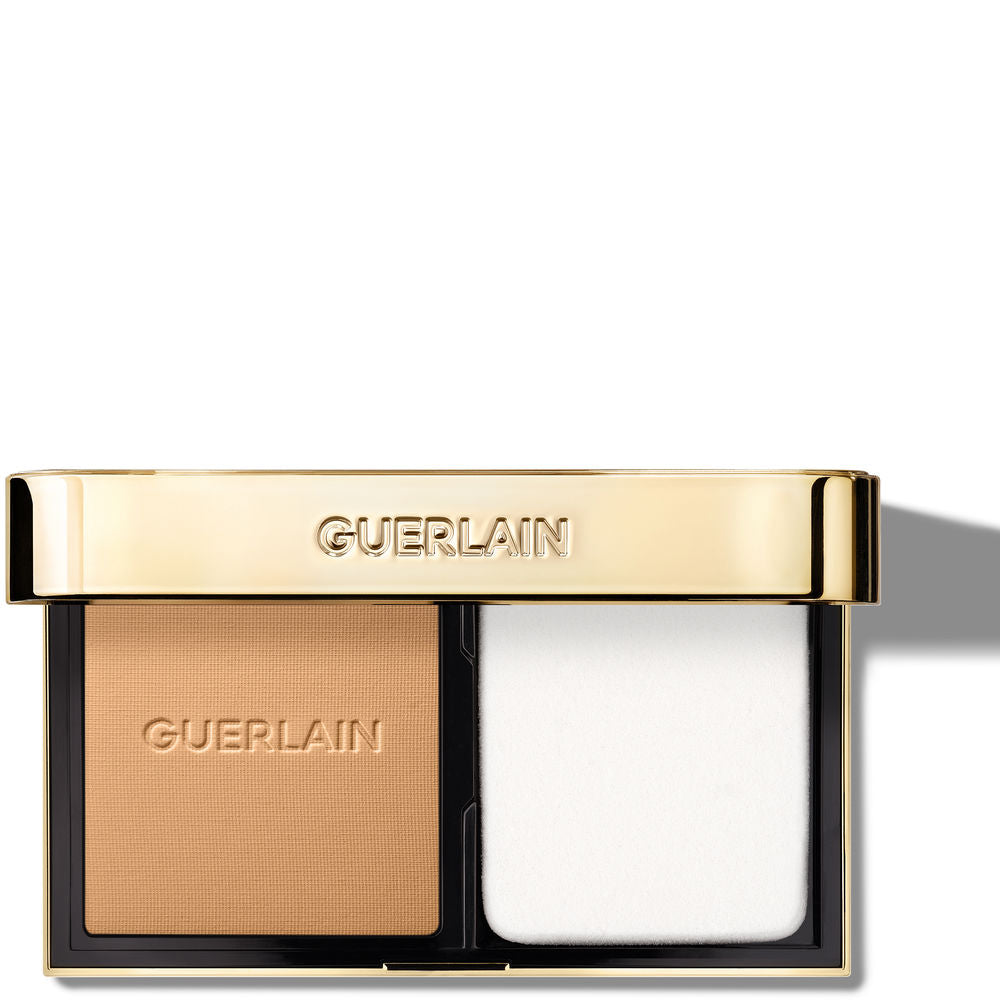 Compact pressed foundation with gold‑infused powder, 10 g, Unisex