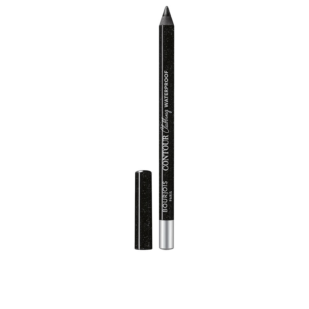 Slim black gel eye pencil, Ultra Black Glitter, 1.2 g, waterproof