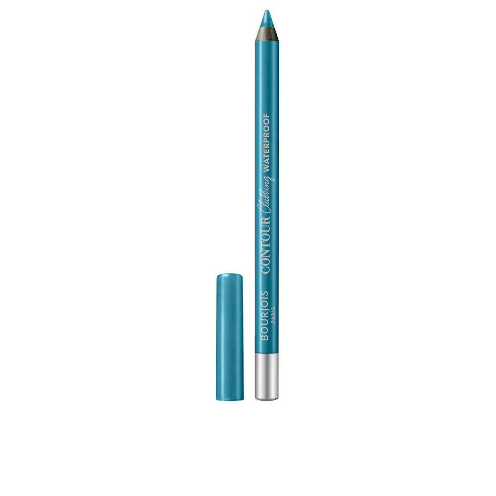 Slim sea-blue gel eye pencil, 1.2 g, waterproof vegan formula