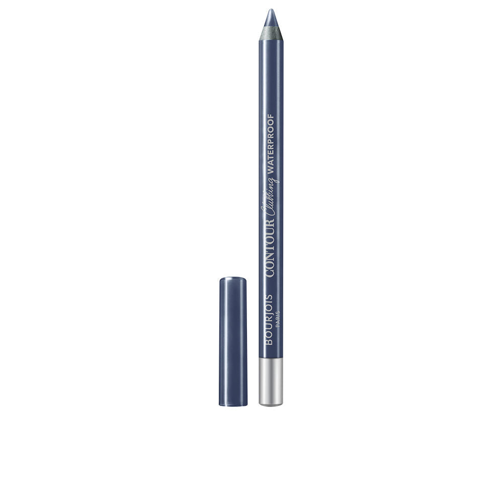 Slim blue gel eye pencil, 1.2 g, waterproof, travel size
