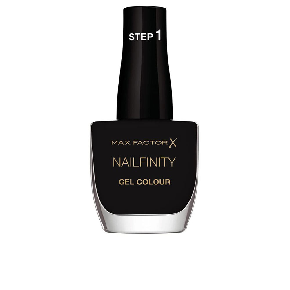 12 ml black high‑gloss nail polish bottle, Film Noir, Unisex