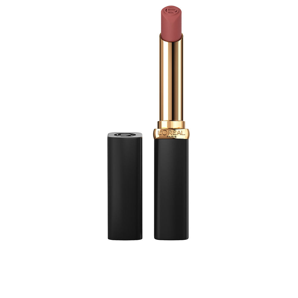 Matte powder lipstick in deep rose shade, 26 g, volumising finish
