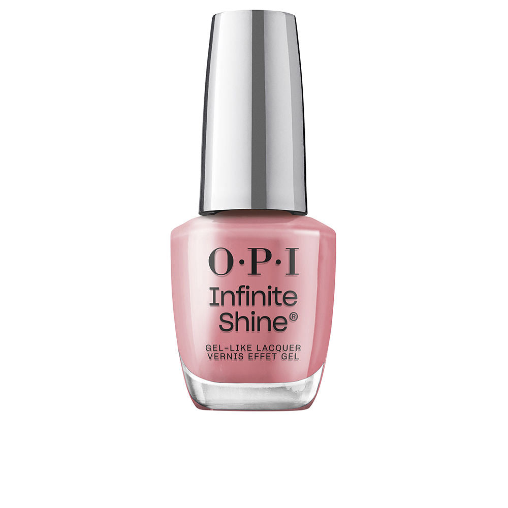 15 ml pink gel-effect nail polish bottle with Pro Wide brush, high gloss finish, Unisex
