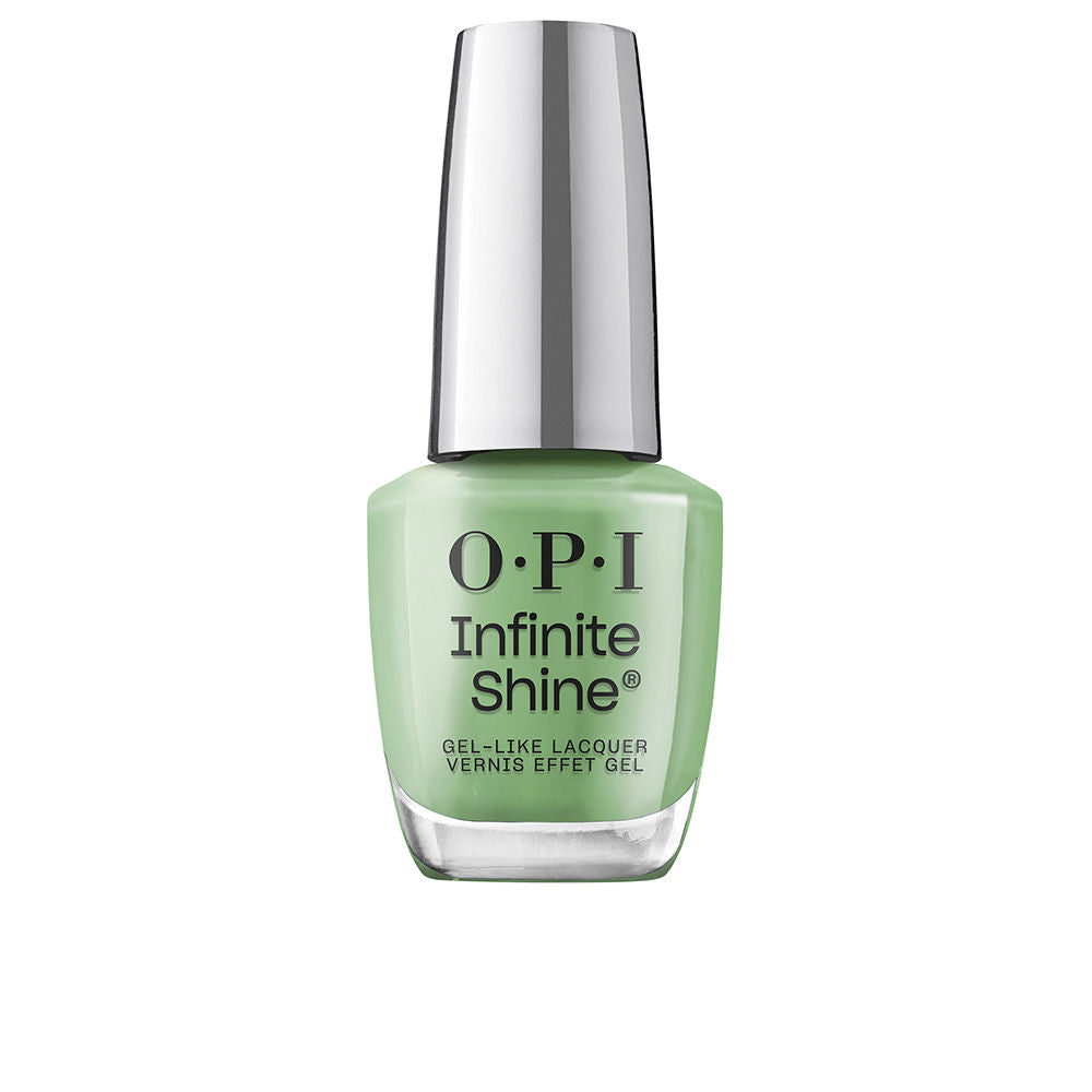 15 ml bottle of green gel‑finish nail polish with wide brush, 11‑day wear