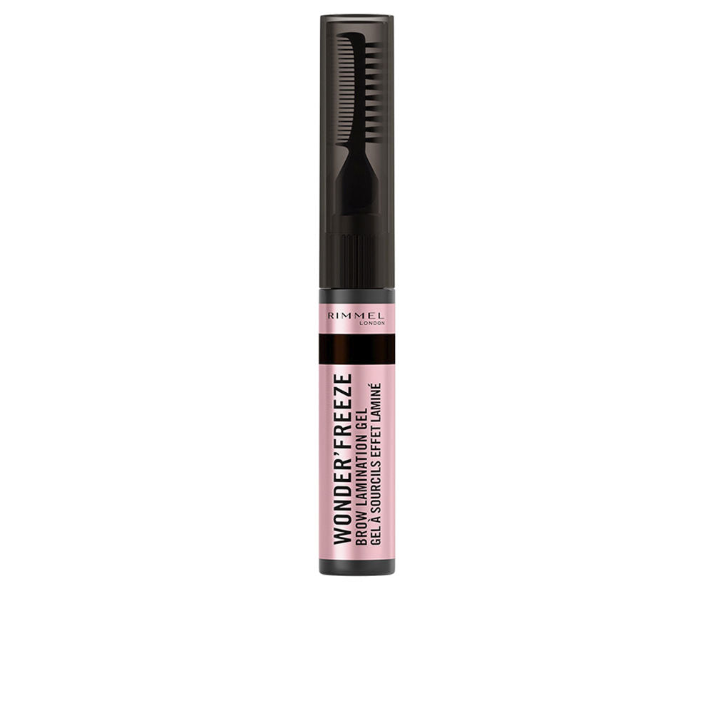 6 g tube of deep brown tinted brow sculpting gel with dual brush and comb applicator