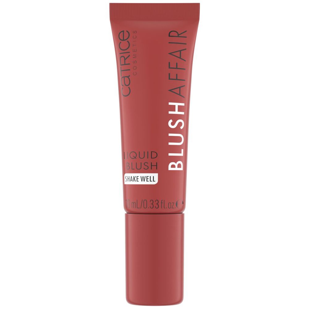 10 ml liquid matte blush in cool Velvet Rose, serum texture, compact bottle
