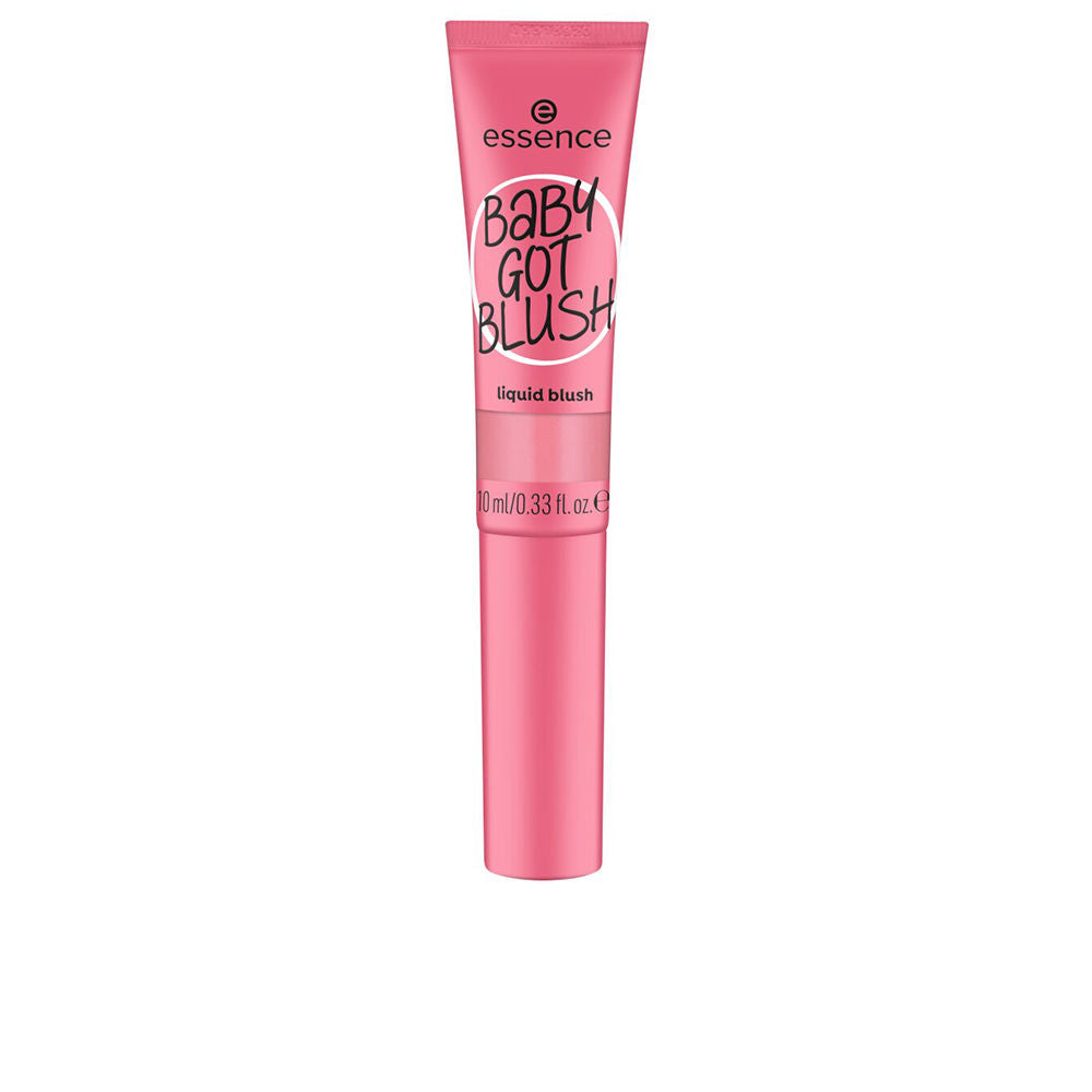 10 ml pink liquid blush with sponge applicator in compact tube