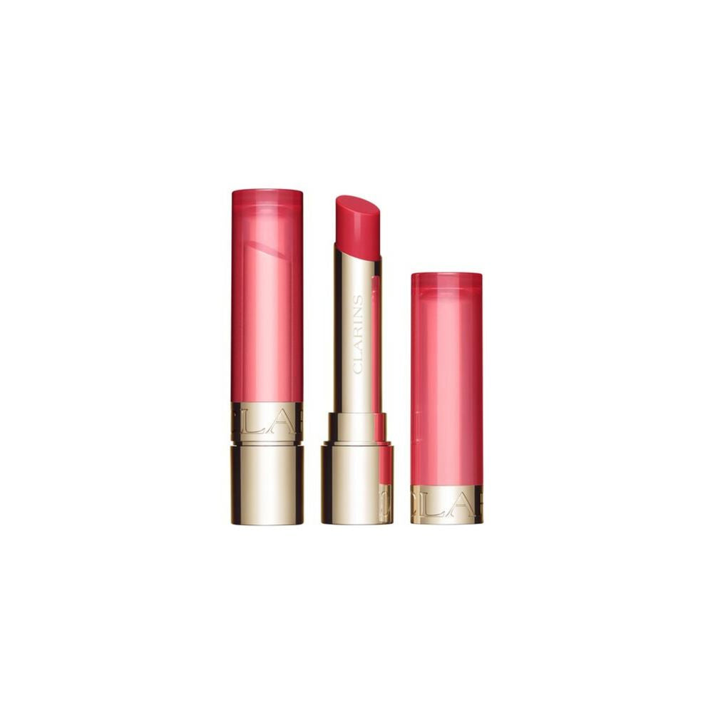 Compact rosy lip oil balm in a sheer glossy shade, 2.9 g tube