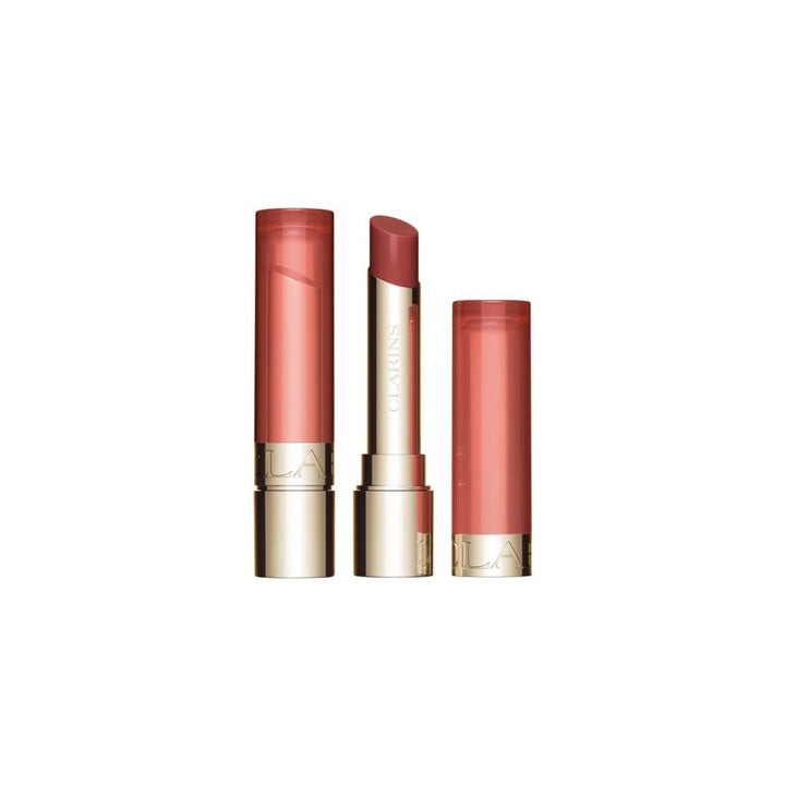 Tinted oil lip balm tube, glossy rosehip and jojoba formula, 2.9 g