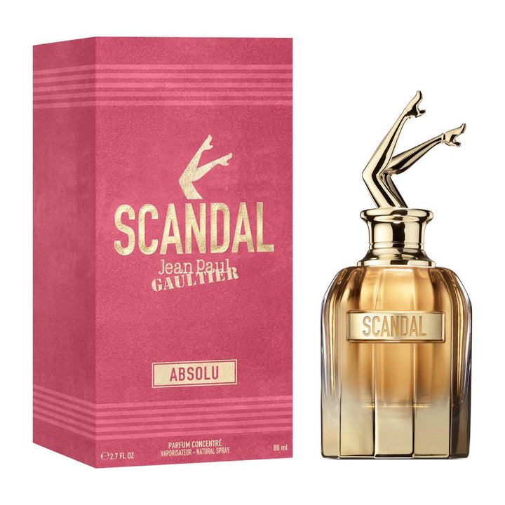 Gilded sculptural 80 ml amber-chypre perfume bottle for Women