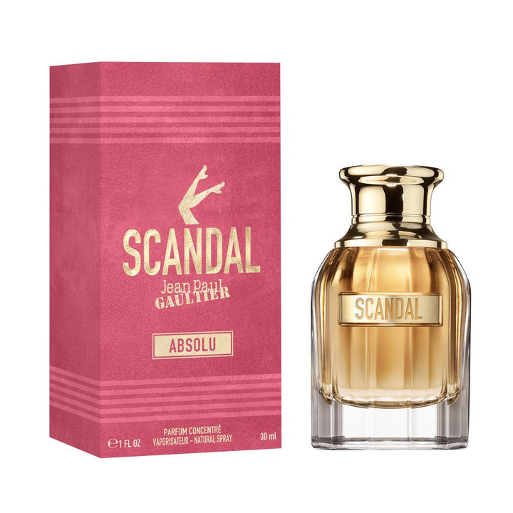 Gold sculptural perfume bottle, 30 ml, chypre-amber fragrance for Women