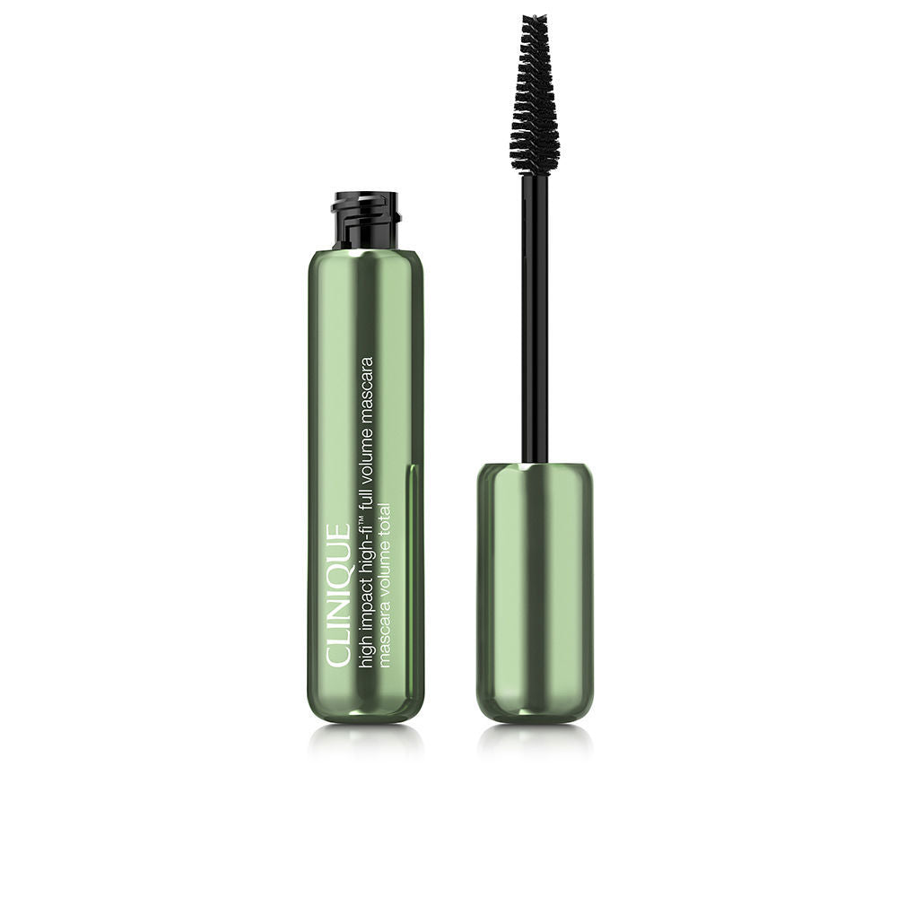 Brown gel mascara tube with wave‑form brush, 10 ml