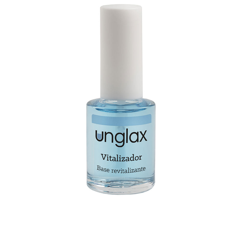 Unglax Vitalizer nail treatment bottle; strengthening calcium-rich formula