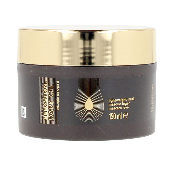 150 ml lightweight argan and jojoba hair mask in neutral tube, glossy finish