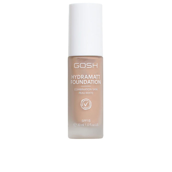 30 ml bottle of Hydramatt medium shade foundation, matte finish, SPF15