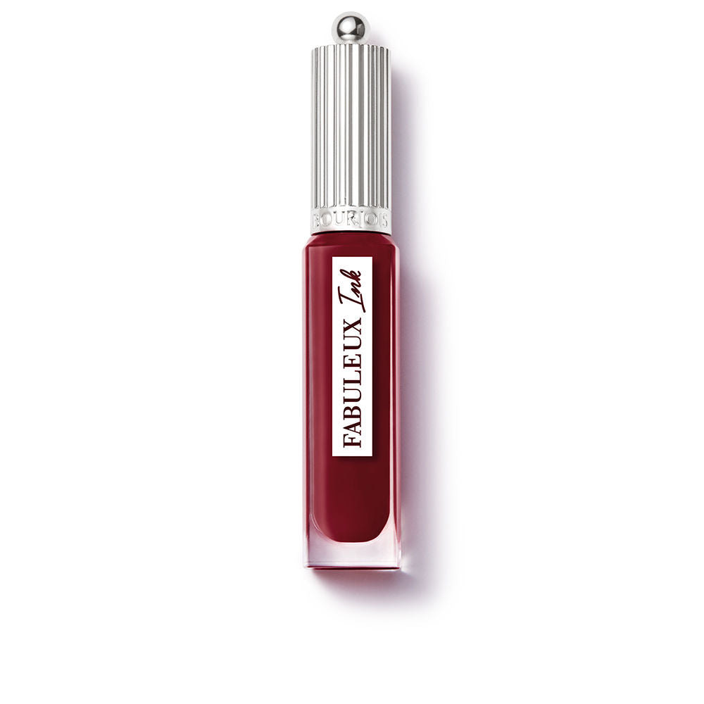 Satin berry-coloured liquid lip with dual-function caligraphic applicator, 3.5 ml