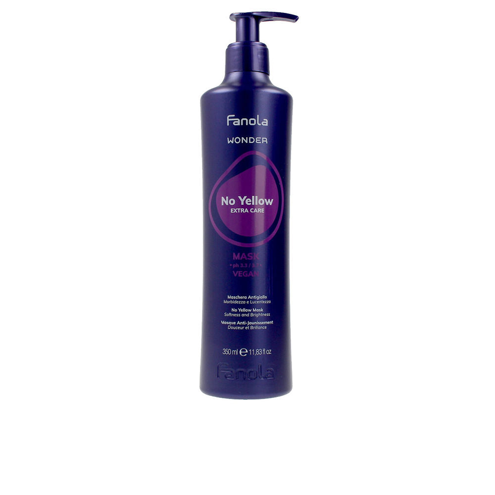 350 ml violet toning hair mask in dispenser bottle for colour-treated blonde hair