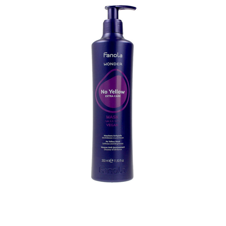 350 ml violet toning hair mask in dispenser bottle for colour-treated blonde hair