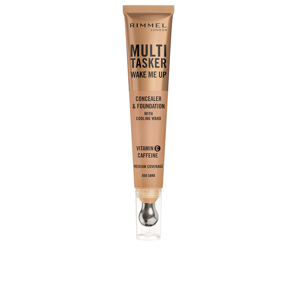 20 ml liquid concealer‑foundation in Sand shade with applicator, radiant finish