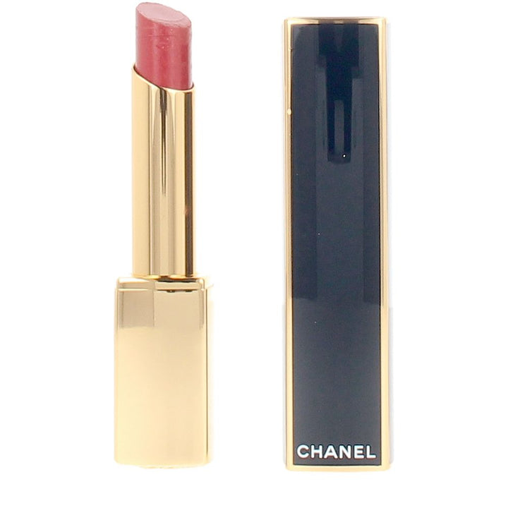 Refillable satin‑sheen liquid lipstick in deep red shade, precision applicator visible
