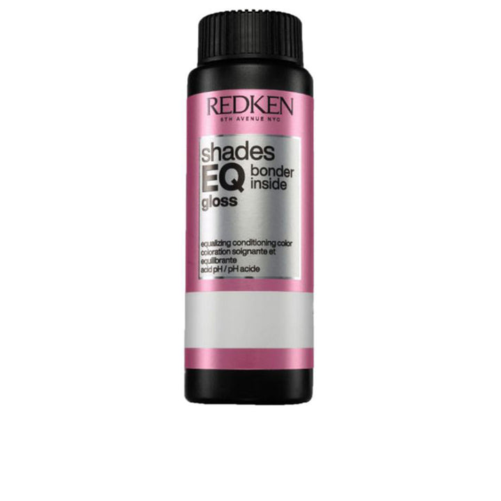 Three 60 ml clear vials of ammonia‑free semi‑permanent hair colour, acidic pH formula