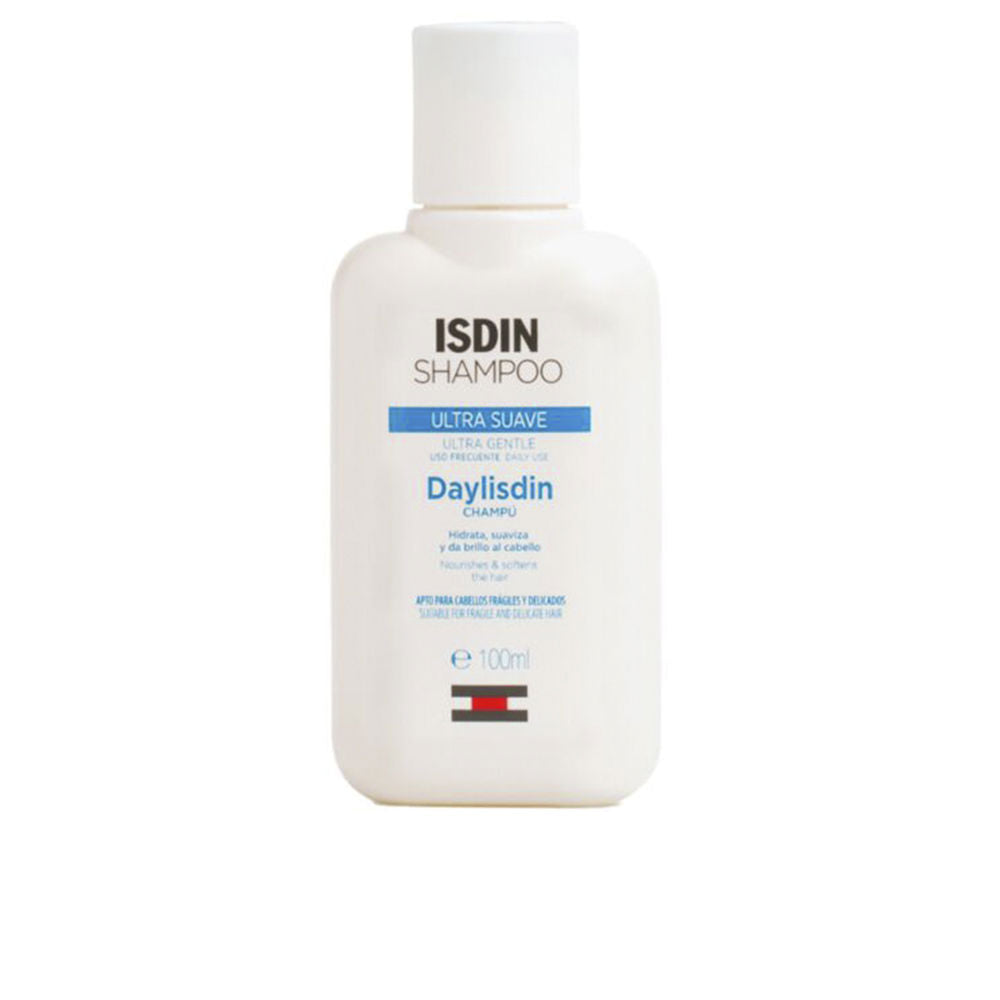 100 ml mild foaming shampoo bottle for Unisex fragile hair, white packaging