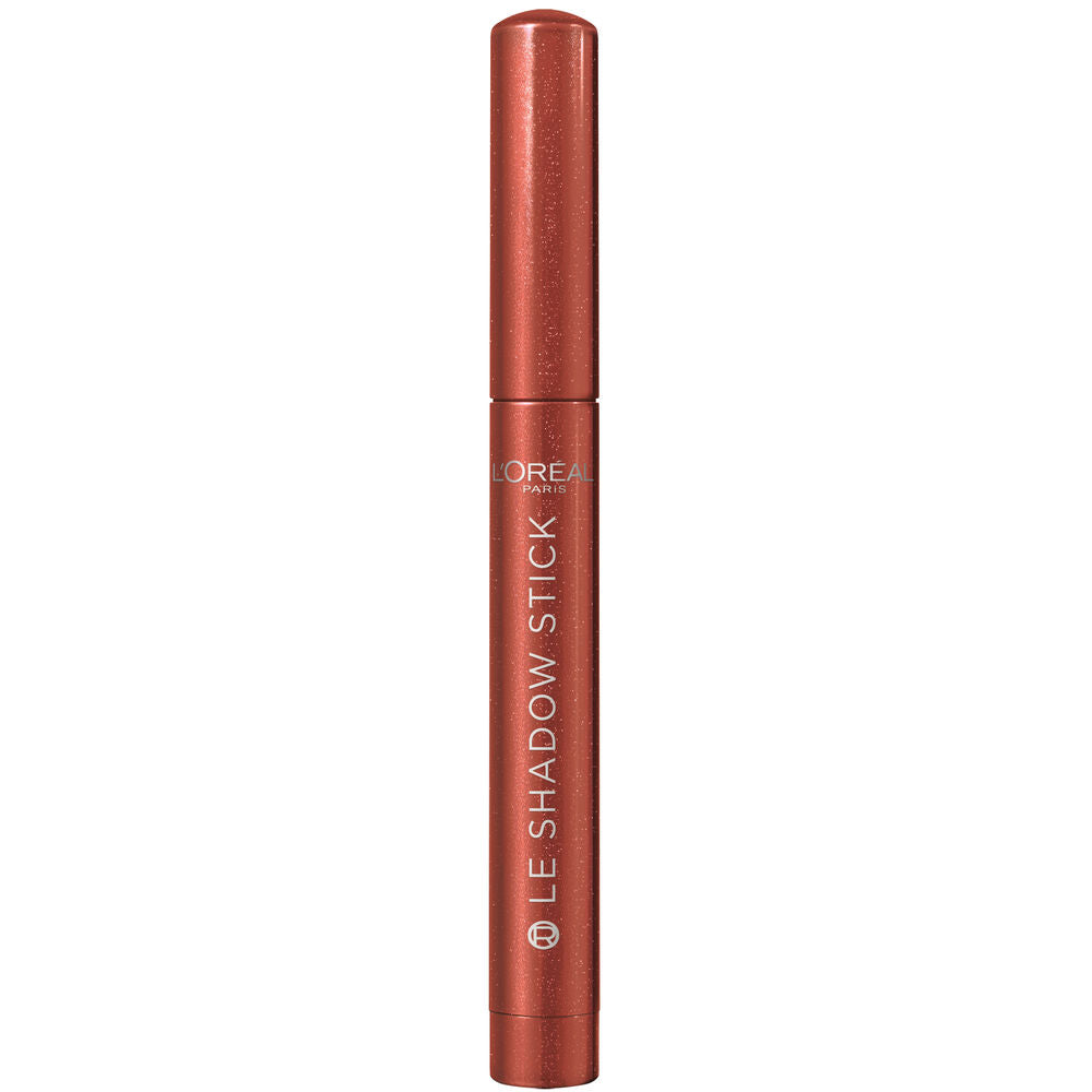 Slim metallic bronze eye shadow stick in retractable tube, 1.4 g, Unisex