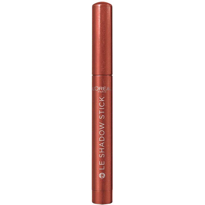 Slim metallic bronze eye shadow stick in retractable tube, 1.4 g, Unisex