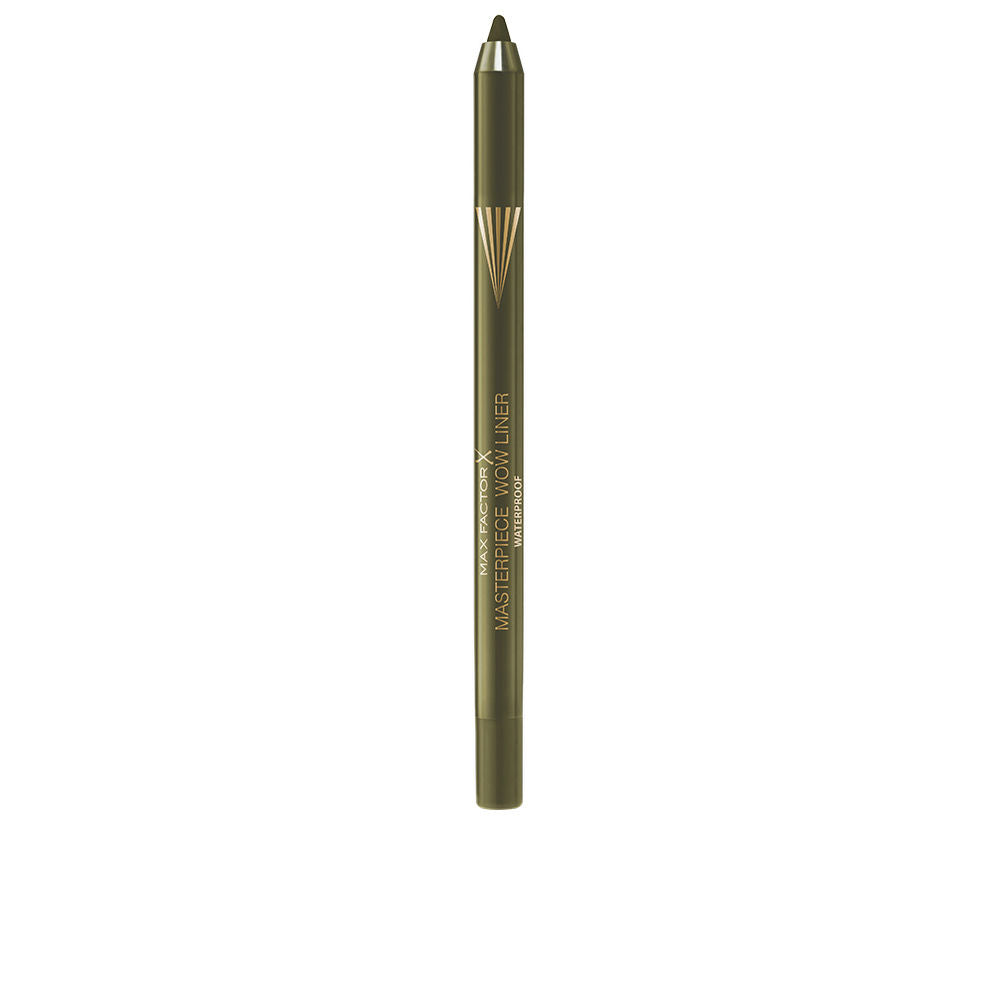 Small 1.2 g pot of green shimmer gel eyeliner with creamy texture
