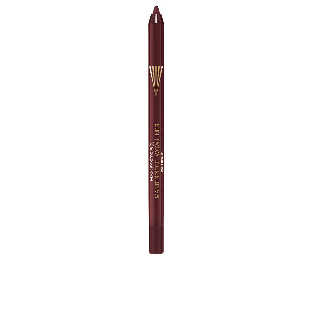 Small 1.2 g pot of creamy fig gel eyeliner, deep berry shade, closed lid