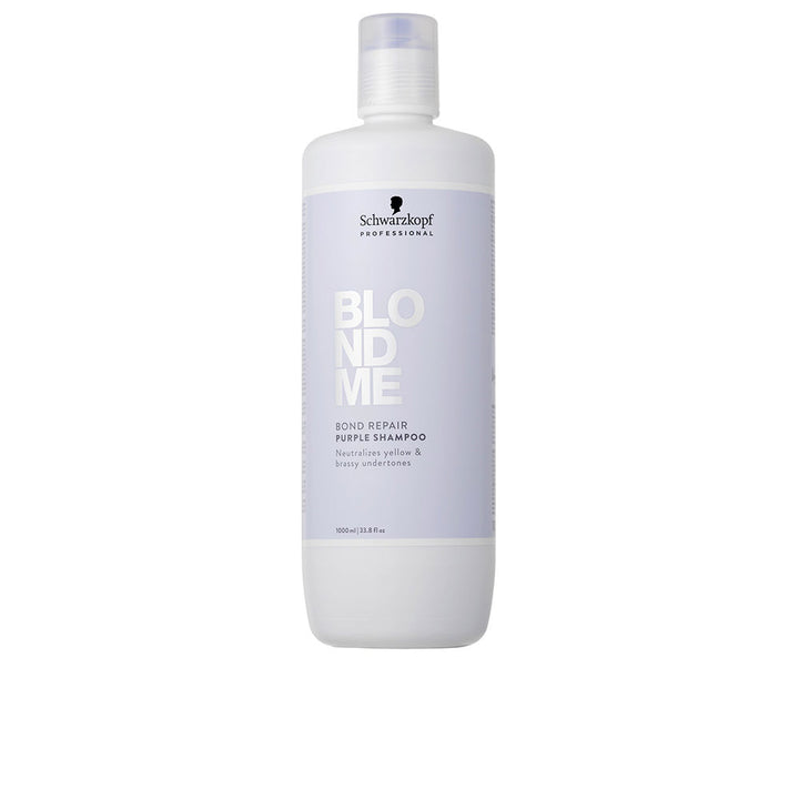 1,000 ml purple-tinted neutralising shampoo bottle for cool blonde hair
