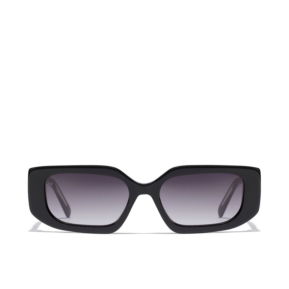 Black iron round acetate sunglasses, 45mm lenses, 20mm bridge, 145mm temples, Unisex