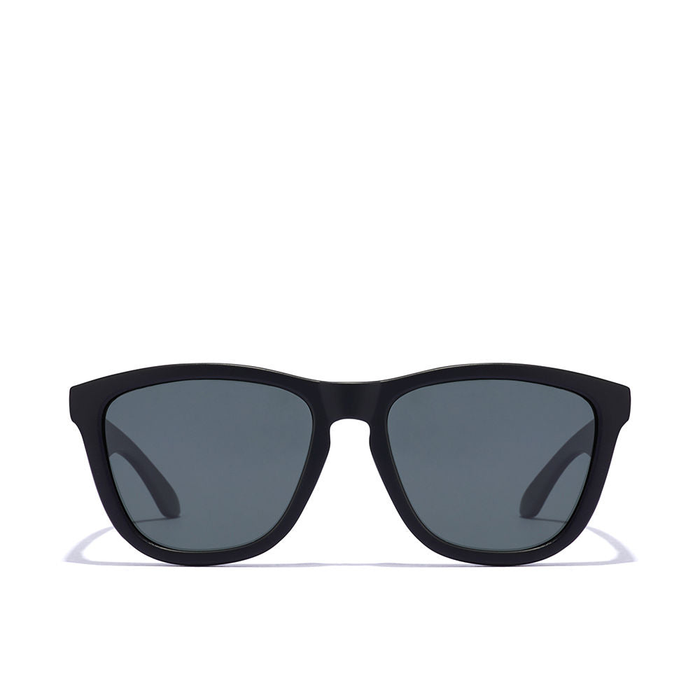 Black square Unisex sunglasses, polarised lenses, TR‑90 frame, medium size