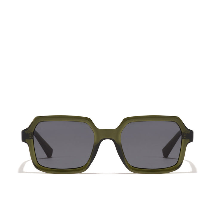 Sage green rectangular shield sunglasses in Tritan Renew, Unisex, single unit