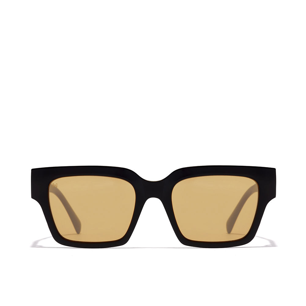 Matte black square Unisex sunglasses in TR-90 with 49 mm lenses