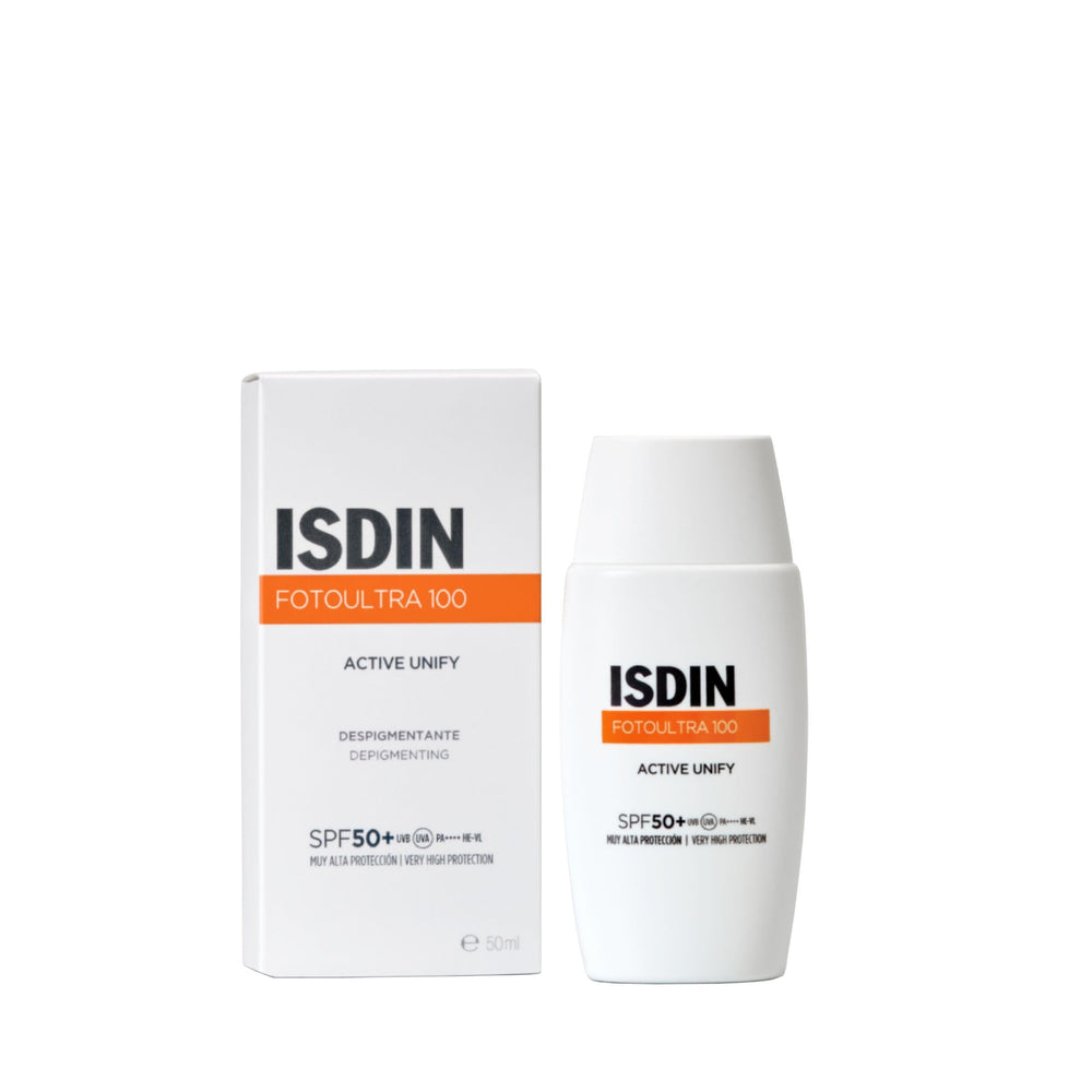 50 ml fluid facial sunscreen SPF 50+ in lightweight bottle, unisex product