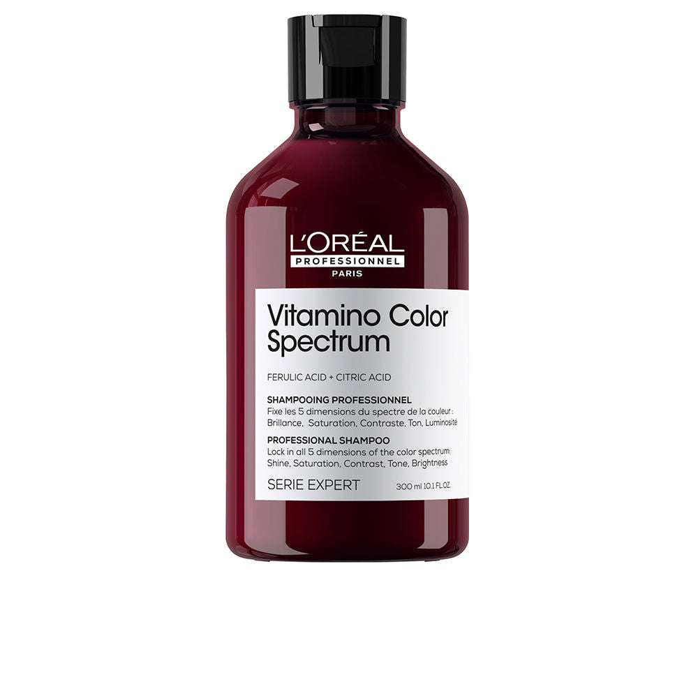 300 ml shampoo bottle for coloured hair, creamy formula, ferulic and citric acids