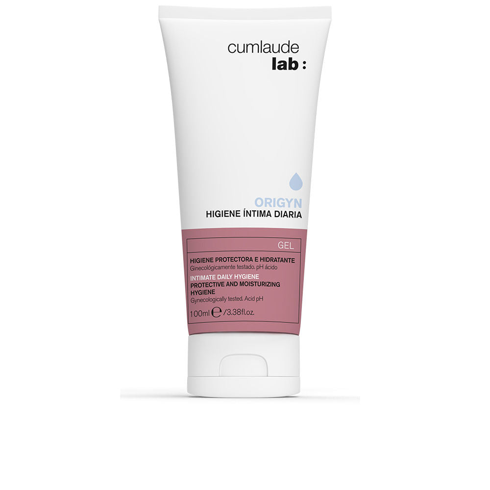 100 ml clear pump bottle of gentle, pH‑balanced intimate cleansing gel