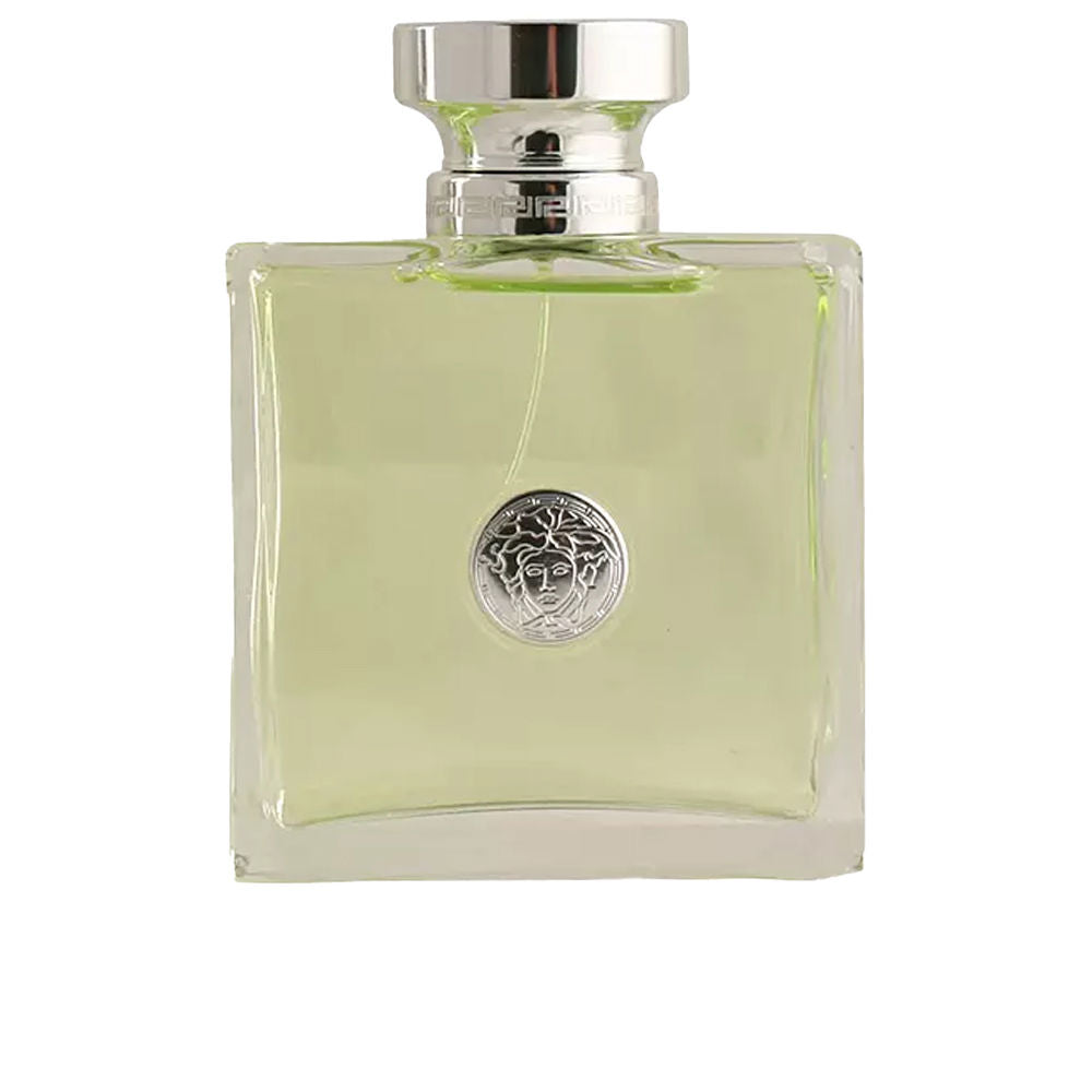 Clear glass 100 ml perfume bottle, citrus and fig fragrance, woody‑floral scent