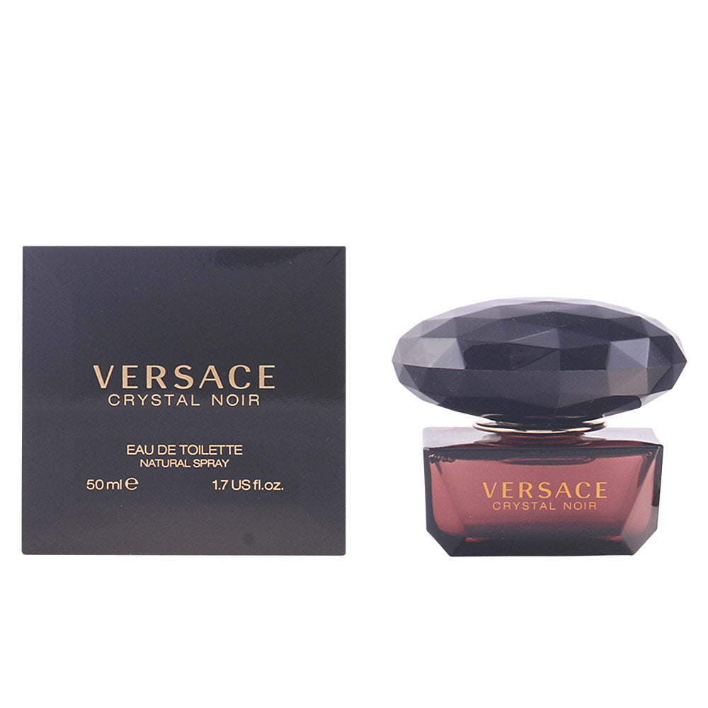 Crimson faceted perfume bottle with black cap, 30 ml, floral-oriental scent