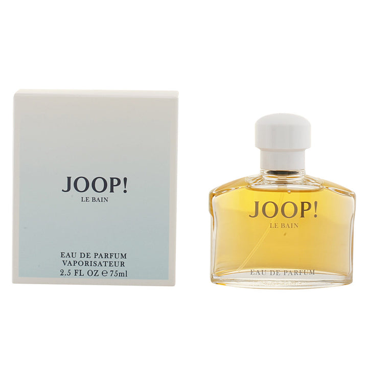 75 ml amber-hued eau de parfum bottle; warm floral-oriental fragrance for Women