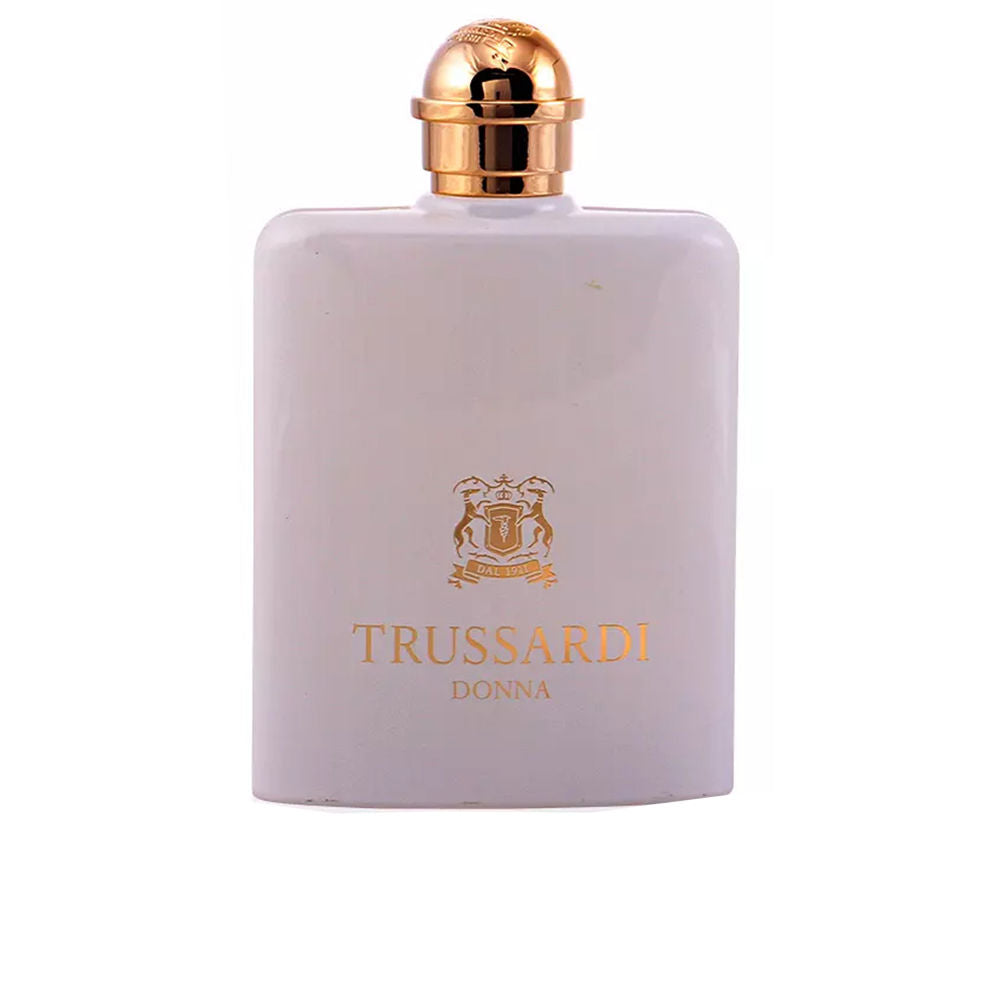 100 ml white and gold floral-oriental eau de parfum bottle for Women