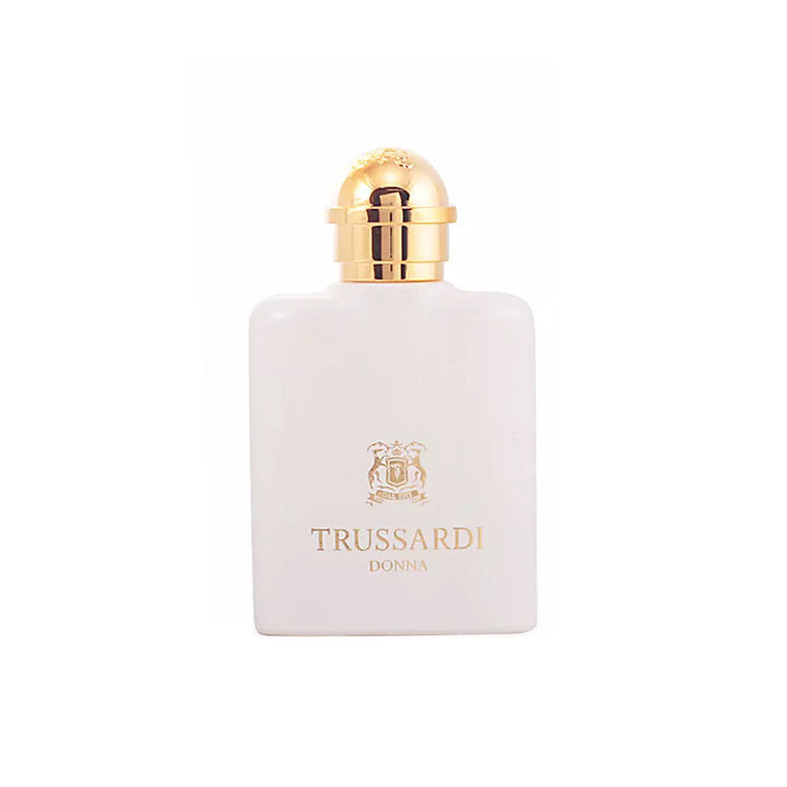White and gold perfume bottle, 30 ml, floral-oriental fragrance for Women