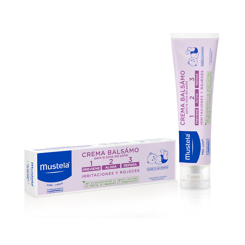 50 ml tube of zinc oxide nappy cream for Unisex babies, 98% natural-origin