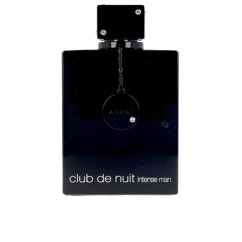 200 ml bottle of woody-fruity eau de parfum for Man, spray bottle